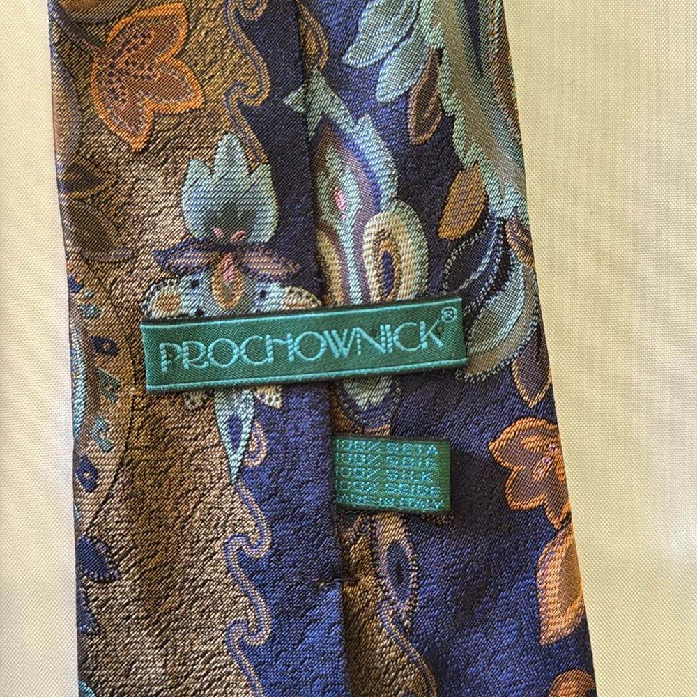 SILK Davis Chicago,Prochownick,Alcione made in Italy 100% Silk Ties Bundle Men's - Picture 4 of 9